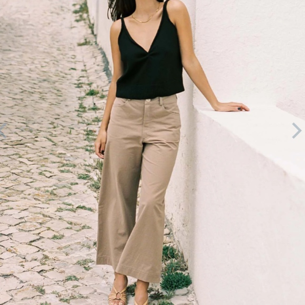 Harly Jae Pierrot Pants In Sand | Size S